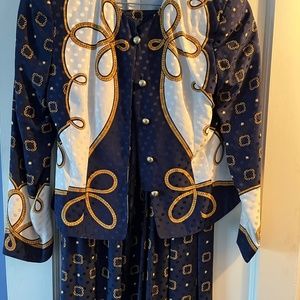 Silk Skirt and blouse set